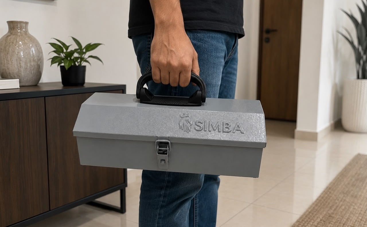 SINGLE TOOL BOX WITH SINGLE COMPARTMENT